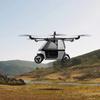 Літаючий мотоцикл Kuickwheel Skyrider X6 у повітрі
