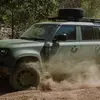Thumbnail of side view of Land Rover Defender Wolf Series II