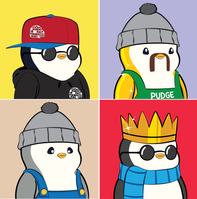 Аукцион Sotheby’s продал 10 редких NFT-пингвинов Pudgy Penguins за $129 000