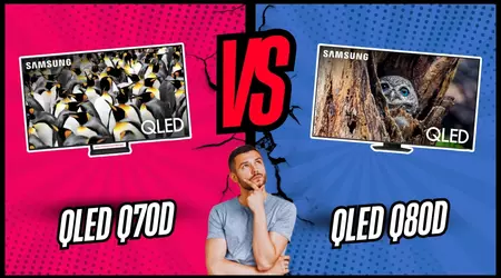 Samsung Q70D vs Q80D : Comparatif