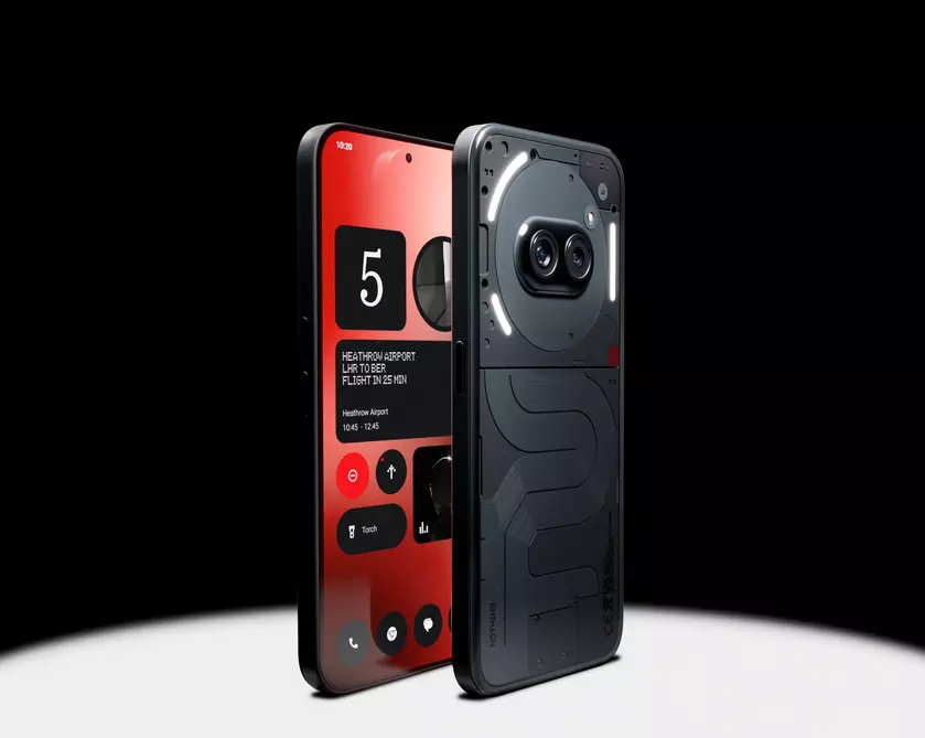 Nothing Phone (2a): AMOLED-дисплей на 120 Гц, чип Dimensity 7200 Pro, подсветка Glyph и цена от 329 евро