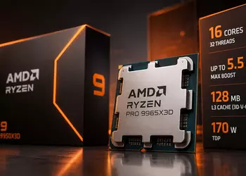 AMD Ryzen 9 PRO 9965X3D вышел в свободную продажу: профессиональная мощь по двойной цене