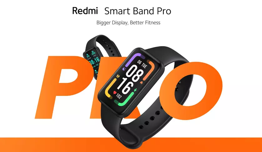 Redmi Smart Band Pro на Amazon: смарт-браслет с AMOLED-дисплеем, пульсоксиметром и автономностью до 20 дней со скидкой 25 евро