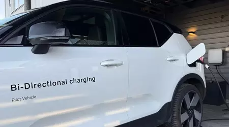 Volvo electric cars have transmitted electricity back to the Swedish Gothenburg power grid for the first time