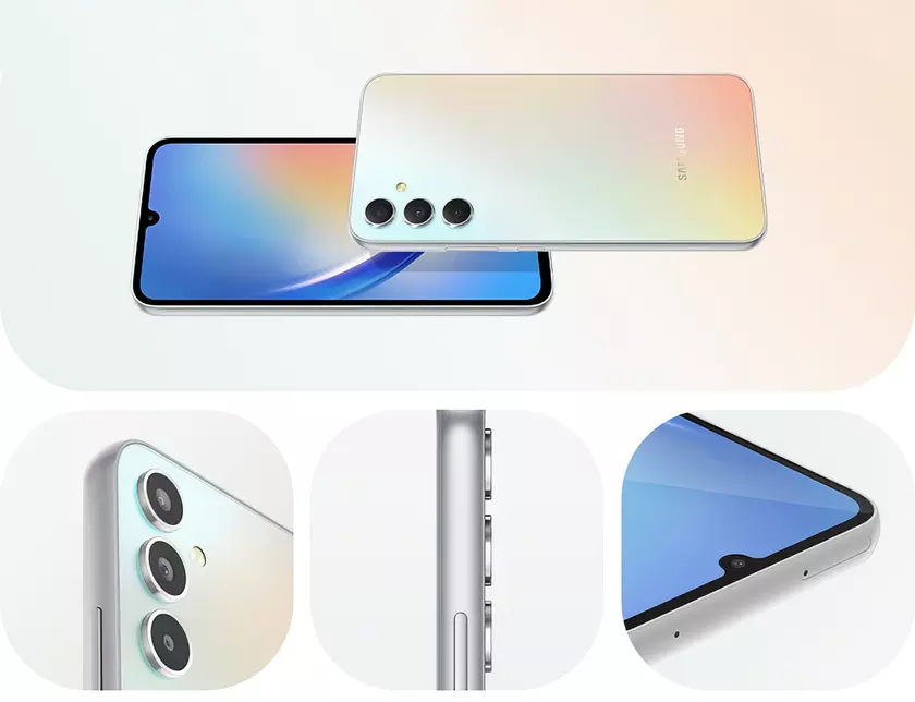 Samsung Galaxy A34 также начал обновляться до Android 14 (One UI 6)