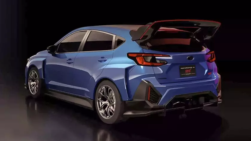 Современная Subaru BRZ STI Sport