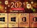 Первые скидки 2021 года: Windows 10 Pro по $7.45, Office 2019 Pro Plus за $28.98 и многое другое
