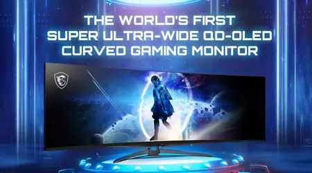 MSI анонсувала перший у світі "супер-ультра-ширококутний" монітор QD-OLED діагоналлю 49" із частотою кадрів 240 Гц