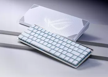 В Украину приехала игровая низкопрофильная клавиатура ASUS ROG Falchion RX Low Profile