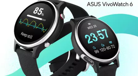 ASUS VivoWatch 6: AMOLED-дисплей, датчик ЕКГ і автономність до 14 днів за $140
