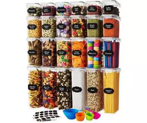 Chef's Path Airtight Food Storage Containers Set with Lids