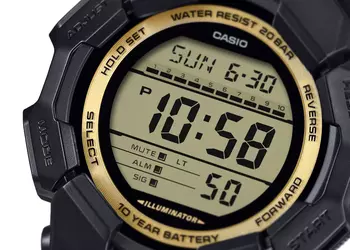 Casio вернет черную с золотом классику в августе - новый G-Shock GD-010GB-1A9