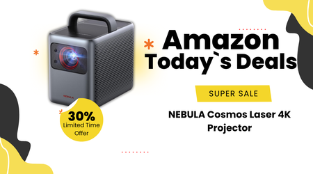 NEBULA Cosmos Laser 4K Projector – Save $600 Today!