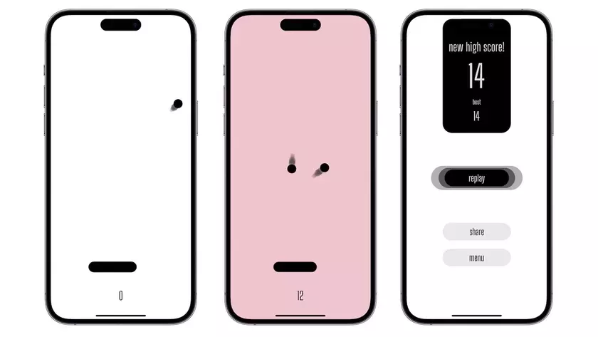 Разработчиков уже не остановить: игра Hit the Island использует вырез iPhone 14 Pro для пинг-понга