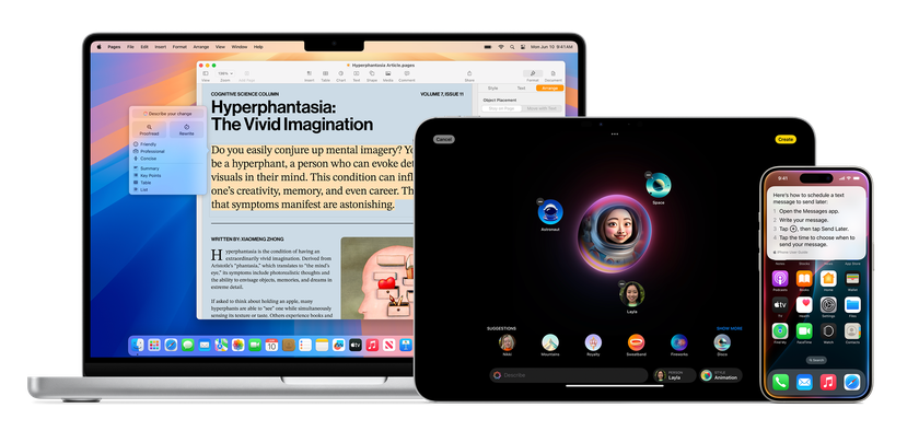 Apple скоро начнёт тестирование своего ИИ Apple Intelligence на iOS 18, iPadOS 18 и macOS Sequoia