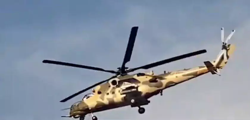Руанда приобрела у россии вертолет Ми-35
