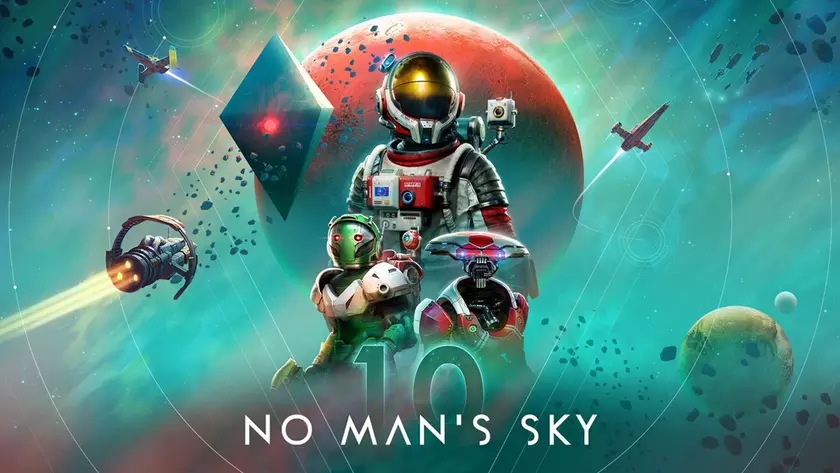 No Man’s Sky празднует юбилей: Новый арт и сюрпризы!