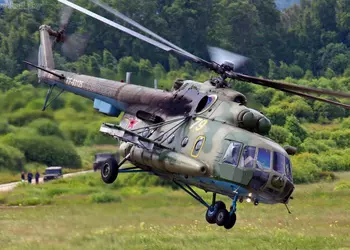 В россии в очередной раз разбился вертолет Ми-8, но теперь с боеприпасами на борту