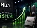 AMD бьет рекорды благодаря ИИ, но инвесторам этого мало: акции обвалились после отчета