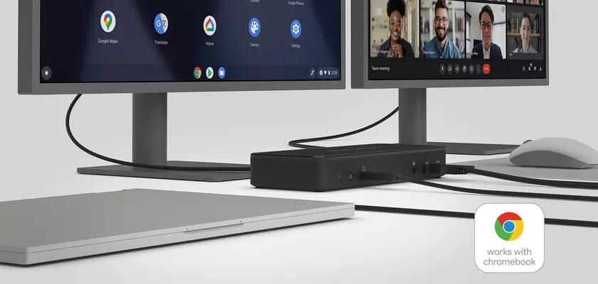 Belkin представила док-станцию с 14 портами, которая сертифицирована для ноутбуков c Chrome OS