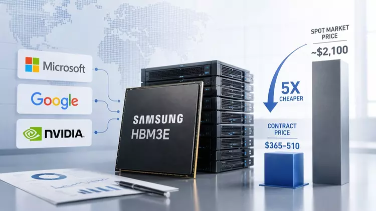 Samsung распродала память до 2031 года: гиганты забирают чипы в пять раз дешевле рынка