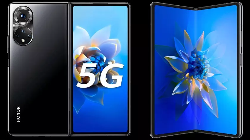 Первый складной смартфон Honor Magic Fold показали на рендерах: в стиле Honor 50 Pro