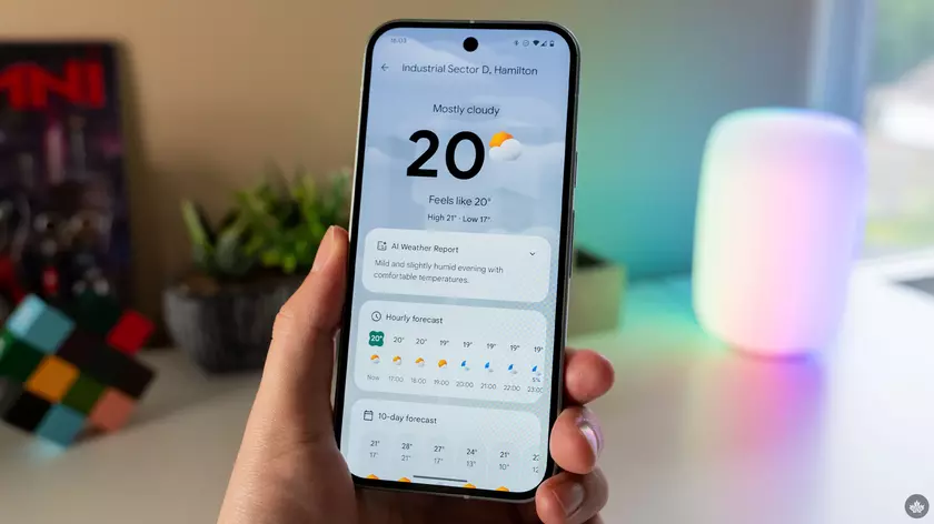 AI Weather Reports: Новый уровень погоды на Pixel 8 и Pixel 8a