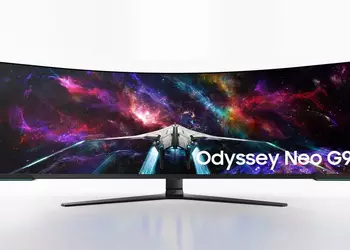 Samsung introduced a new curved 8K monitor Odyssey Neo G9 57" diagonal