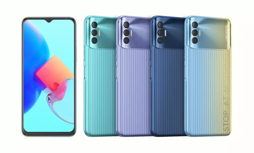 TECNO Spark 8P: бюджетник с 6.6-дюймовым экраном на 90 Гц, камерой на 50 МП и процессором MediaTek Helio G70 