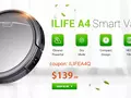 Акция на роботы-пылесосы ILIFE и бытовую технику в GearBest