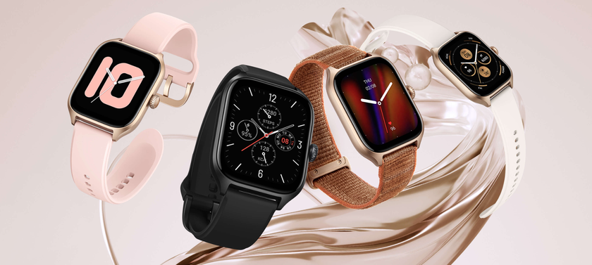 Amazfit GTS 4 – экран AMOLED, мониторинг сердцебиения и сатурации, GPS и 150 спортивных режимов за €200