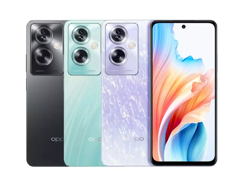OPPO A2 5G: LCD-дисплей на 90 Гц, чип MediaTek Dimensity 6020, до 512 ГБ памяти, камера на 50 МП и цена от $232