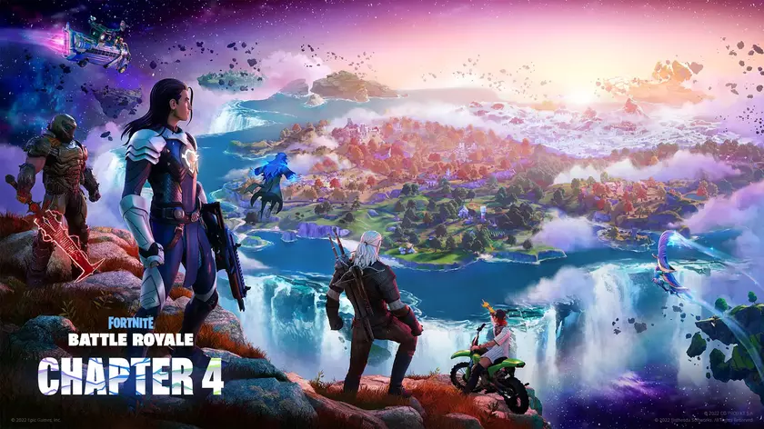 В Fortnite началась 4 глава. Новое оружие, новая карта, новый транспорт, новый Battle Pass и другое
