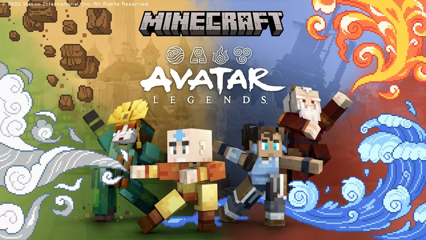 Minecraft получит DLC об Аватаре Аанга в декабре