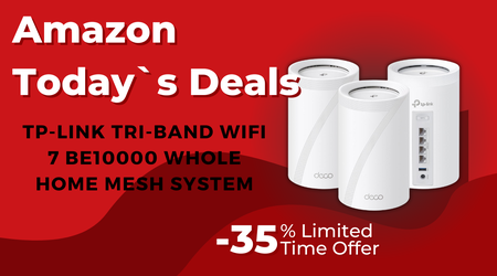 TP-Link WiFi 7 BE10000 Mesh System (Deco BE63) - Now $280 Off!