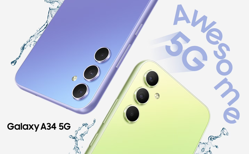Samsung Galaxy A34 5G поступил в продажу в Украине по цене от ₴15 999