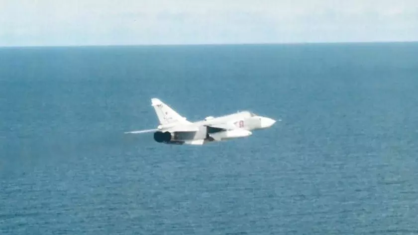 Российский Су-24 нарушил воздушное пространство Швеции 