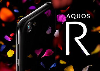 Sharp представила водонепроницаемый флагман Aquos R с IPS-экраном и топовым процессором