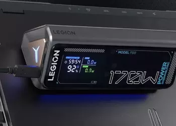 С таким помощником игровой ноутбук продержится долго: Lenovo представила футуристичный пауэрбанк Legion PB9 мощностью 170 Вт и емкостью 24 000 мАч