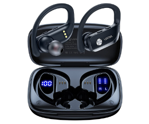 BMANL Wireless Earbuds with Ear Hooks