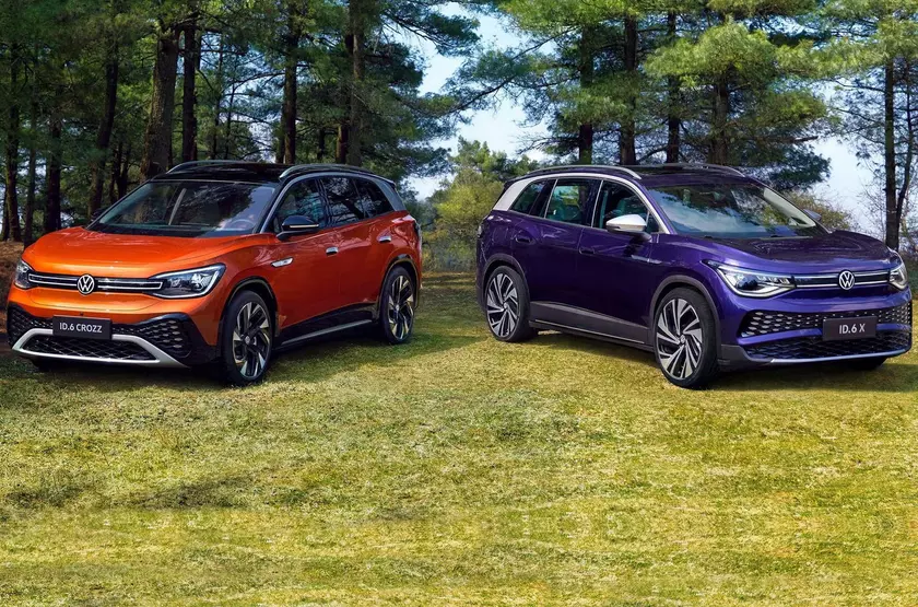 Семиместный электрический кроссовер: Volkswagen представила ID.6 с запасом хода до 588 км и разгоном до «сотни» за 6.6 сек