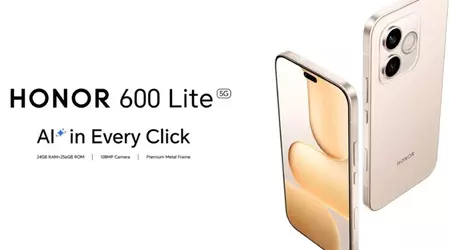 Представлено Honor 600 Lite — бюджетний смартфон з AMOLED‑екраном, яскравістю 6500 ніт і відмінною автономністю