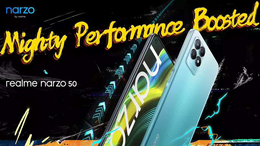 Подтверждено: realme Narzo 50 получит дисплей на 120 Гц и процессор MediaTek Helio G96