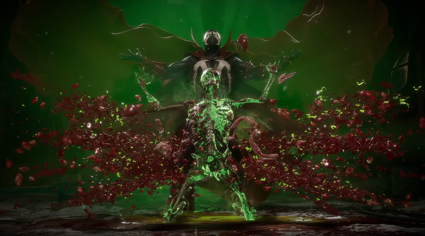 Скорпион в агонии: первый геймплейный трейлер Спауна в Mortal Kombat 11