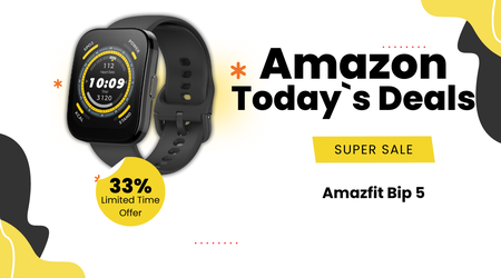 Amazfit Bip 5 Smartwatch – Now $30 Off!