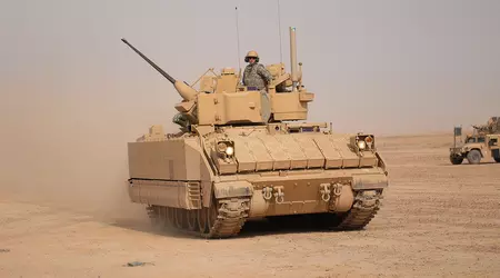 Не лише HIMARS: США розгорнула БМП Bradley в Естонії для посилення східного кордону
