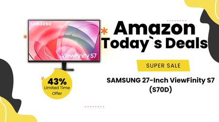 SAMSUNG ViewFinity S7 27" 4K Monitor – Now $150 Off!