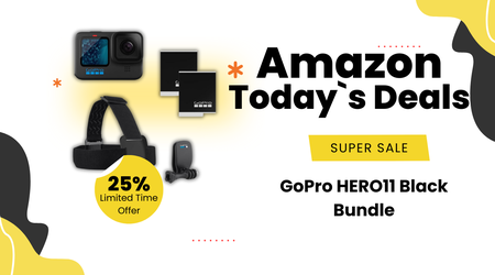 GoPro HERO11 Black Bundle - Save $78 on the Action Camera Package!