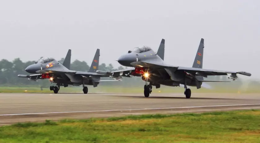 Су-30, J-10, J-11, J-16, Y-20, KJ-500 – Тайвань зафиксировал 103 китайских военных самолёта вокруг острова