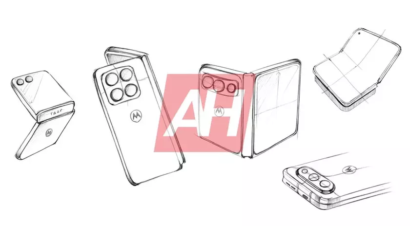 Новый взгляд на будущее: эскизы складных смартфонов Motorola